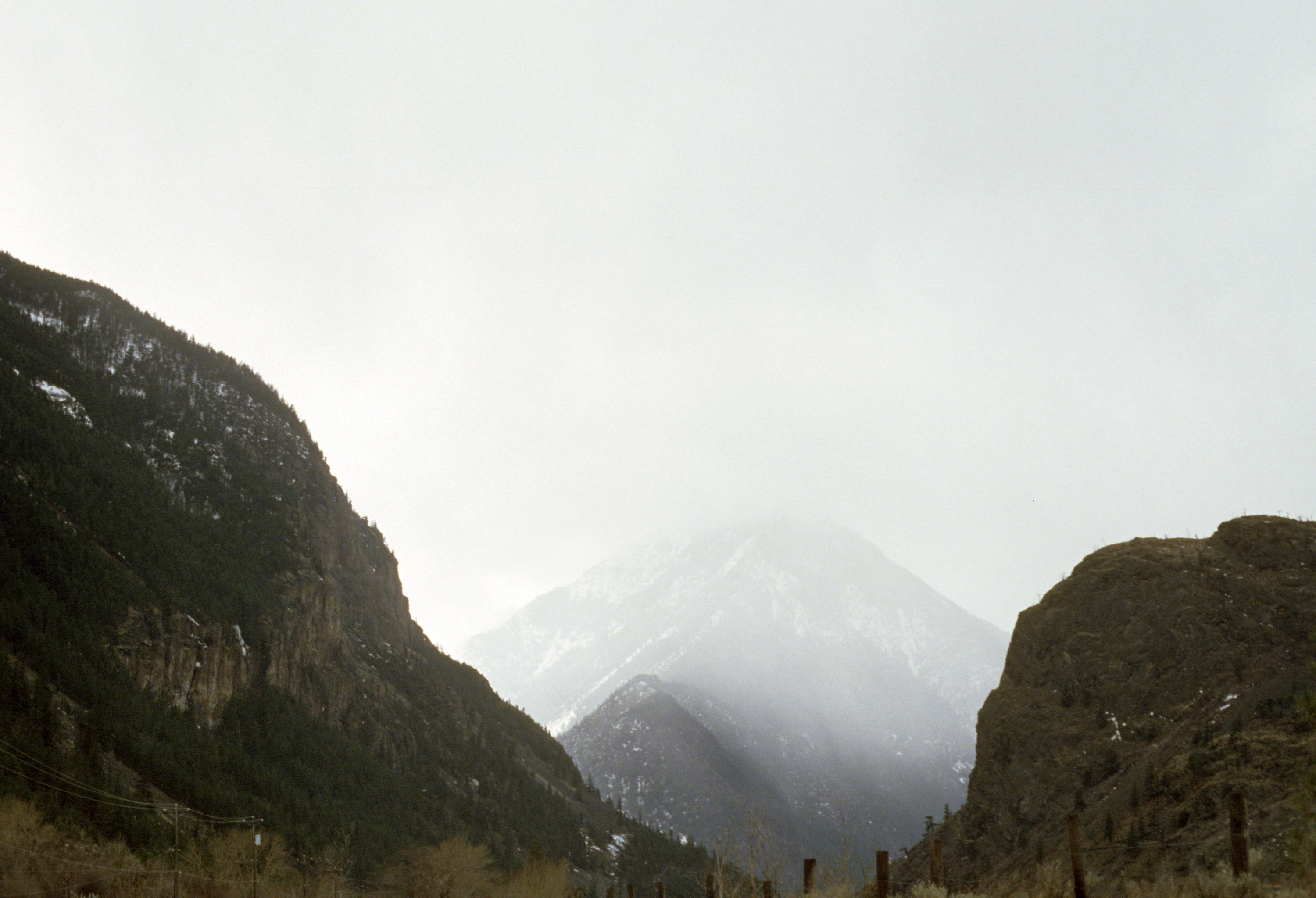 U-shaped glacial valley