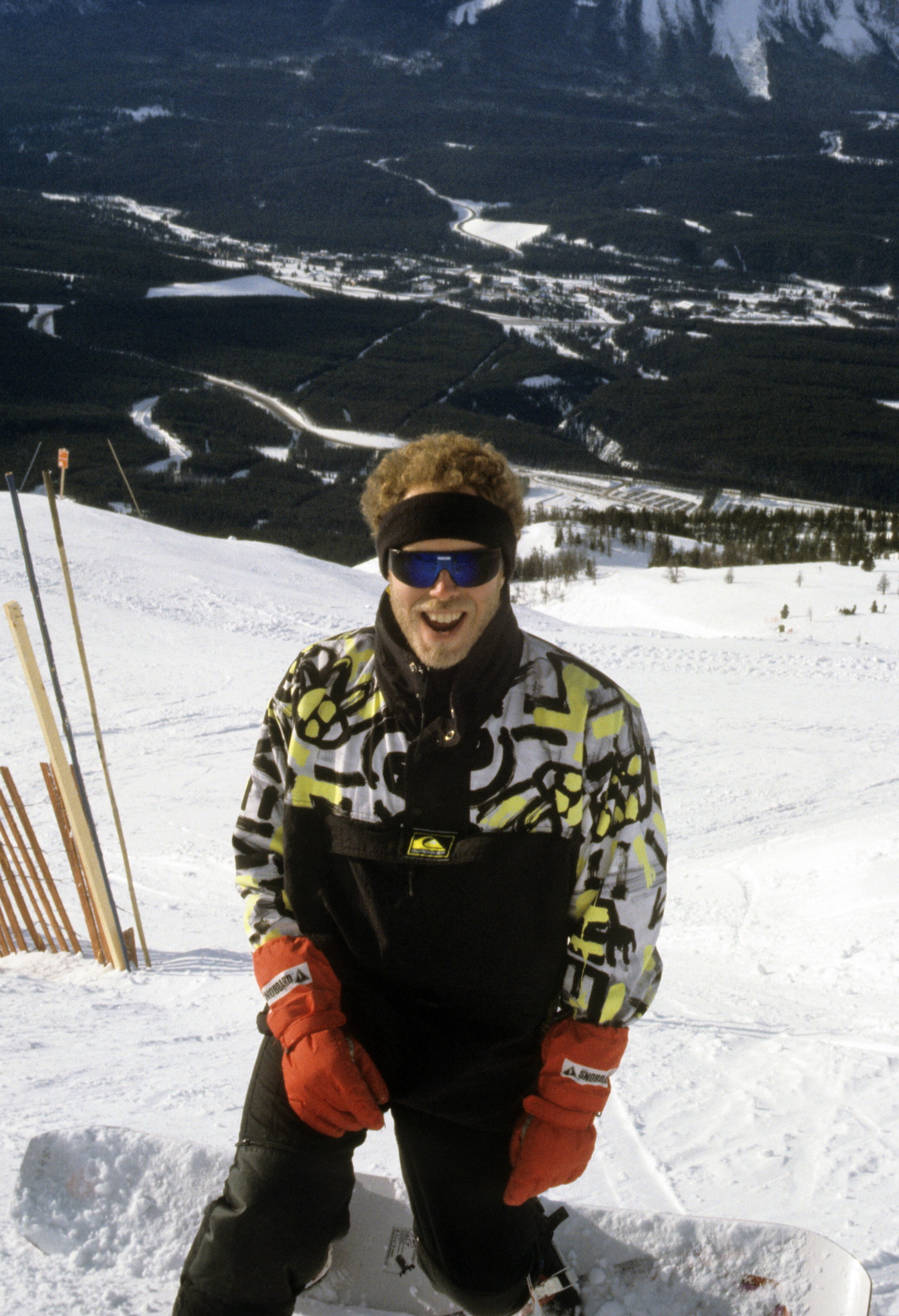 Leo at Lake Louise