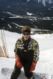 Leo at Lake Louise