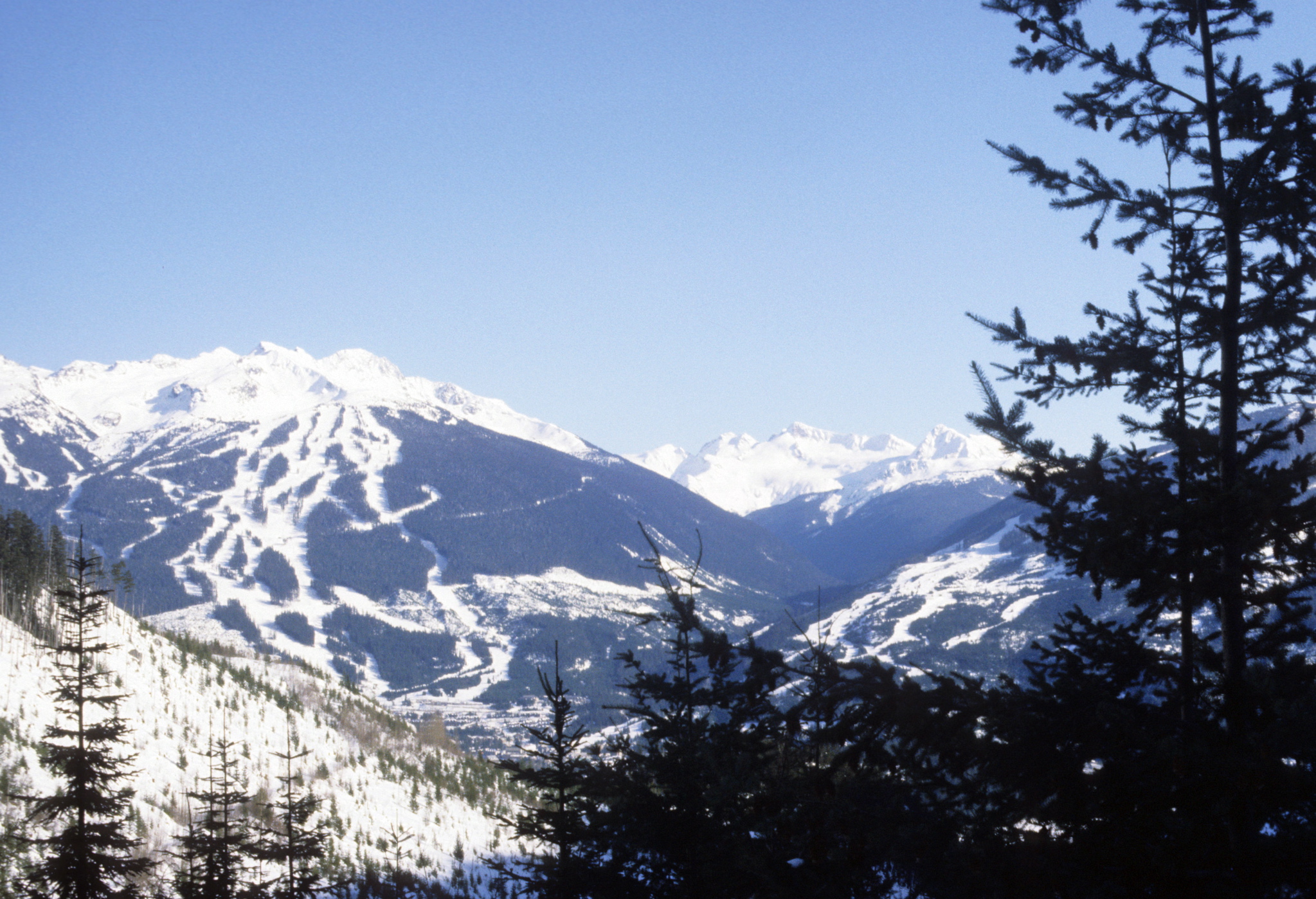 Blackcomb and Whistler