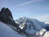 View of the Aguile des Grand Montents (Leo)