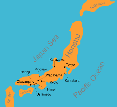 Map of Japan